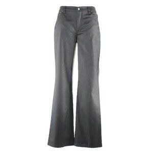 V Christina 10 x 32" Black Gold Shimmer Cotton Nylon Viscose Spandex Pant